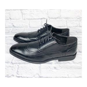 GOLAIMAN 
Men Dress Shoes Wingtip Oxford Black 14
